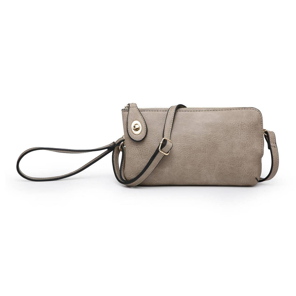 Jen & Co Chloe Crossbody with Guitar Strap - Brown