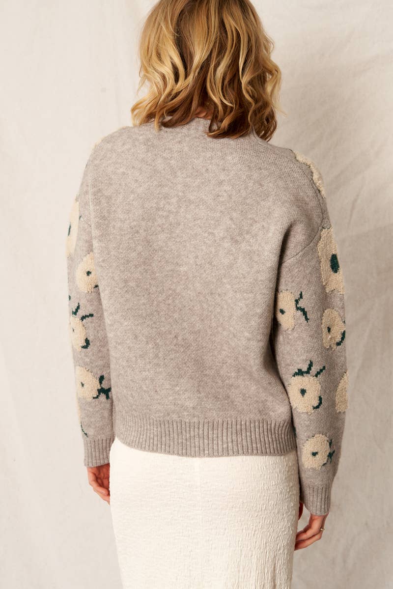 Flower Cloud Sweater