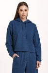 Paxton Hoodie in dark indigo - Tru Blue Boutique