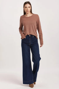 High rise wide leg jean - star demand - Tru Blue Boutique