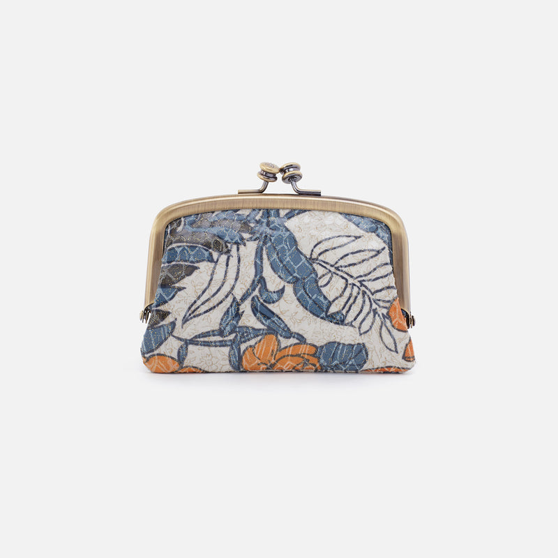 Orange blossom frame card holder purse wallet - Tru Blue Boutique