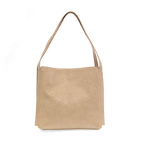 Vegan leathe tote bag with pockets and zipper closure - Tru Blue Boutique