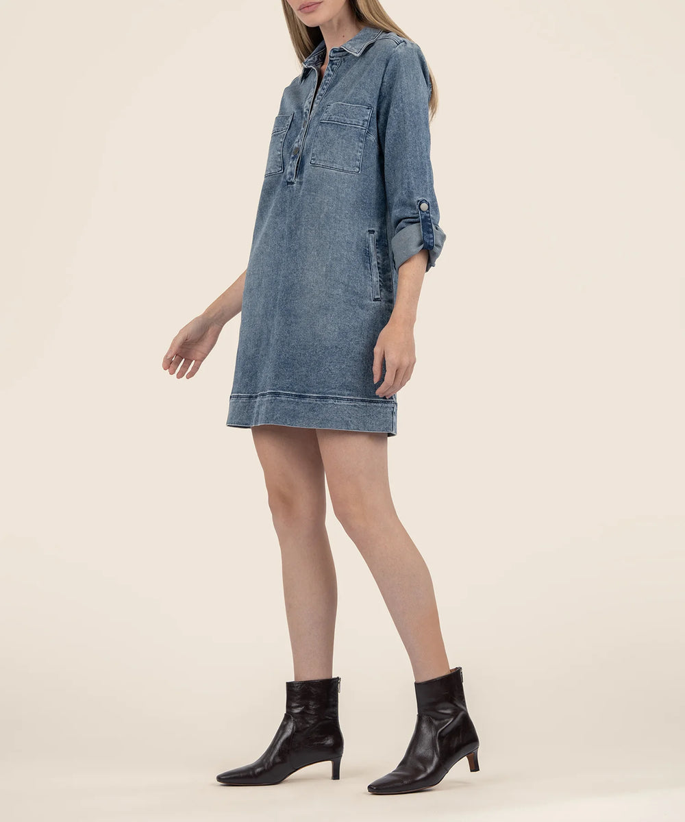 Anika Denim Dress