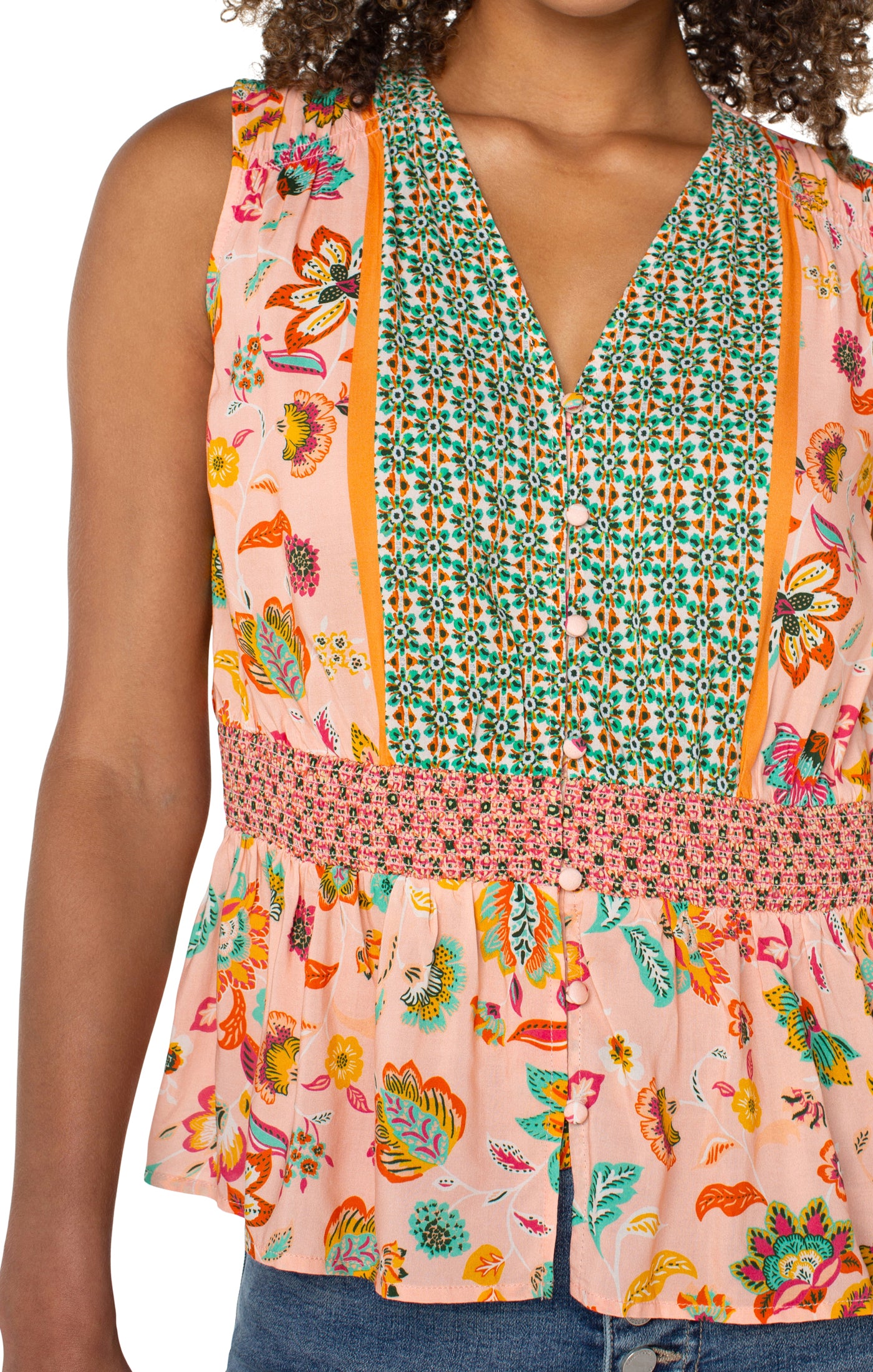Mixed Flower Top
