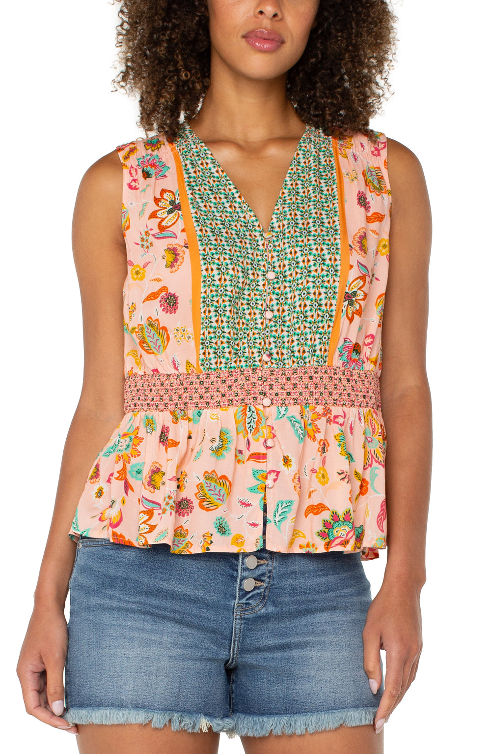 Mixed Flower Top