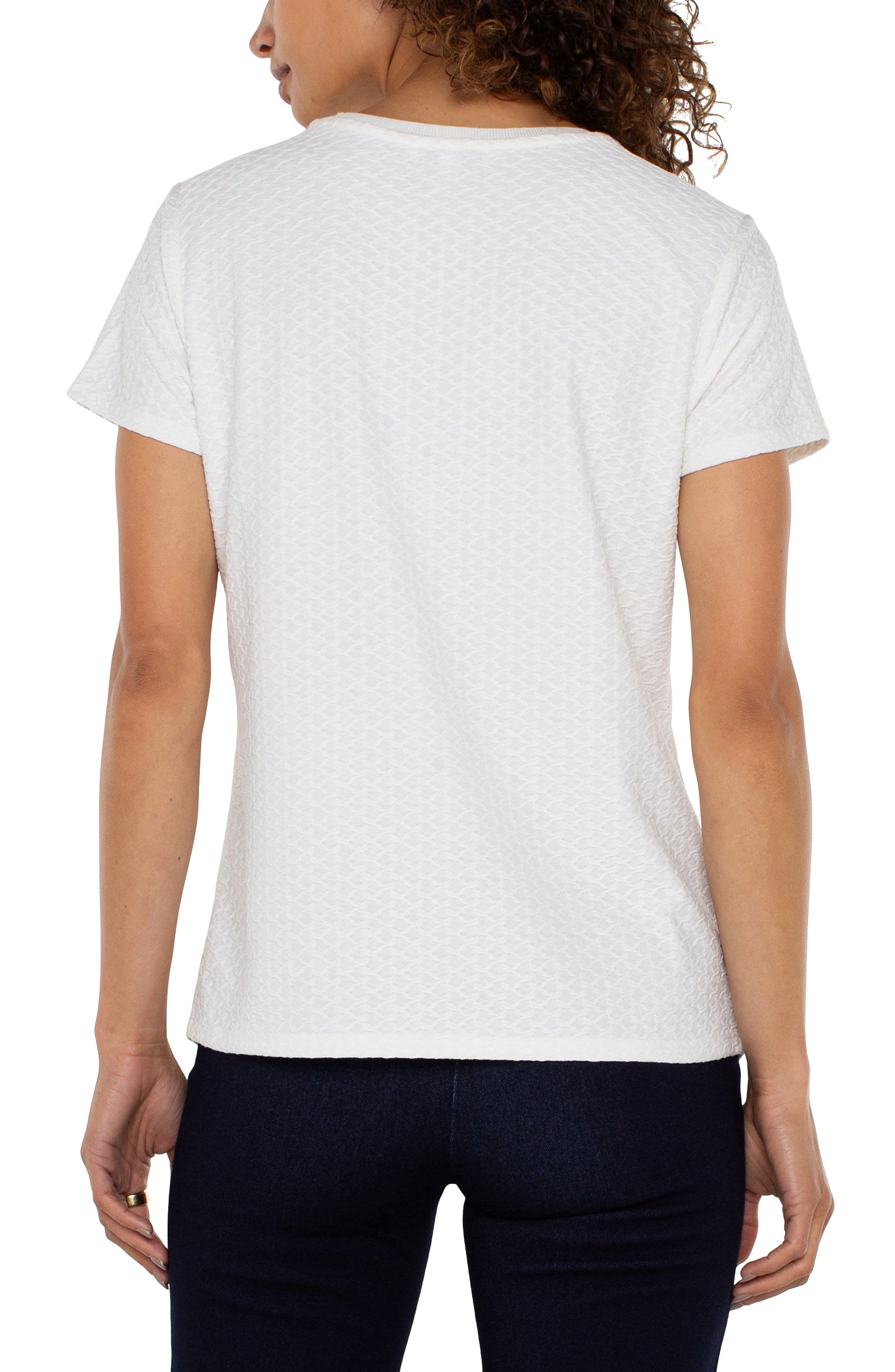 Textured Crew Tee