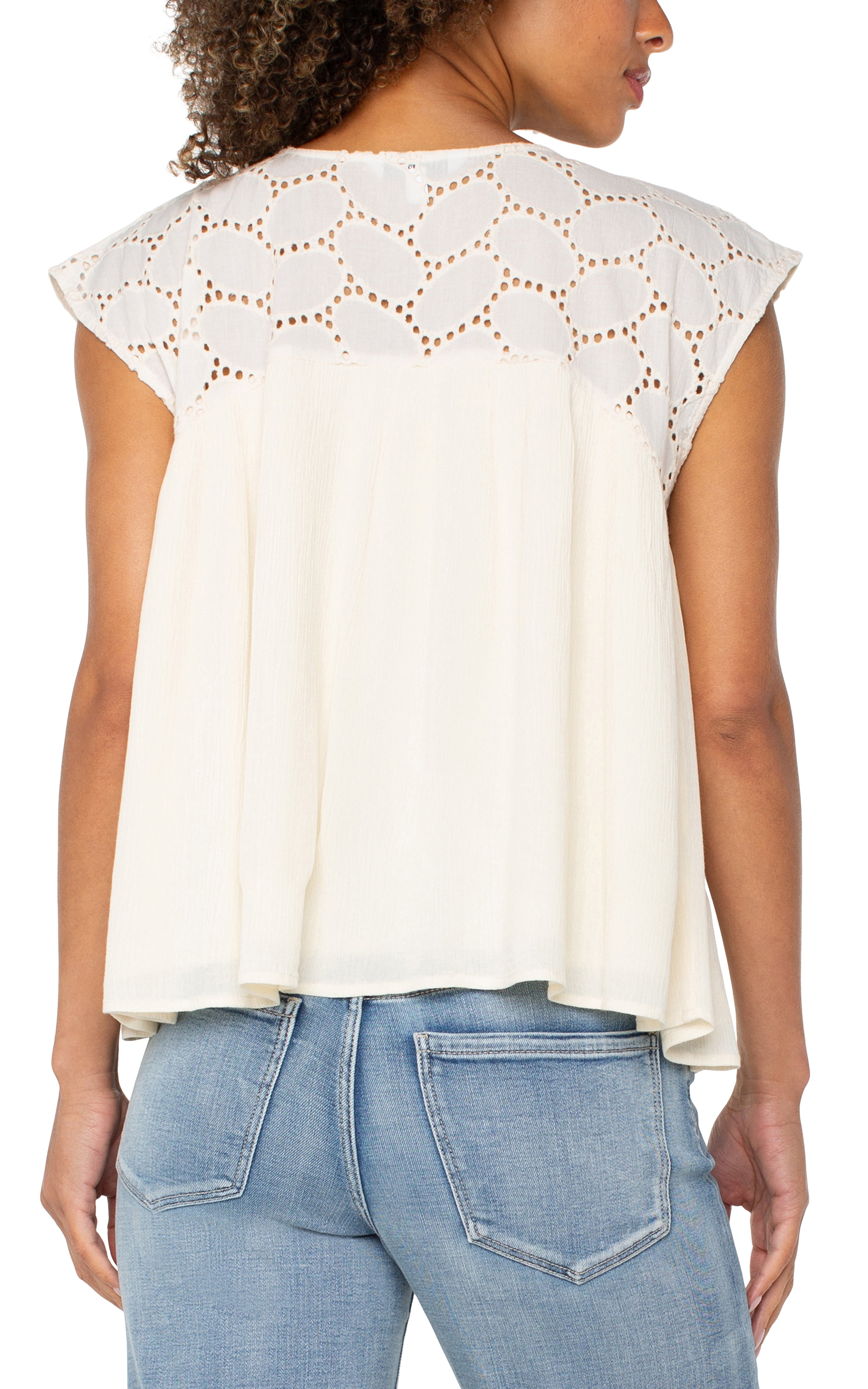Eyelet Top