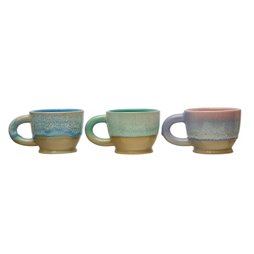 Reactive glaze coffee mug