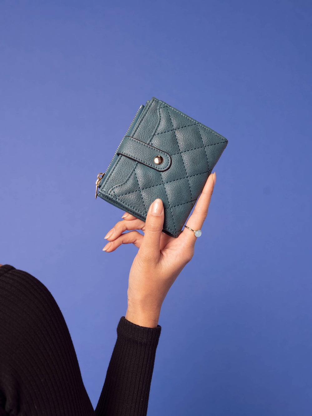 Melody quilted wallet - Tru Blue Boutique