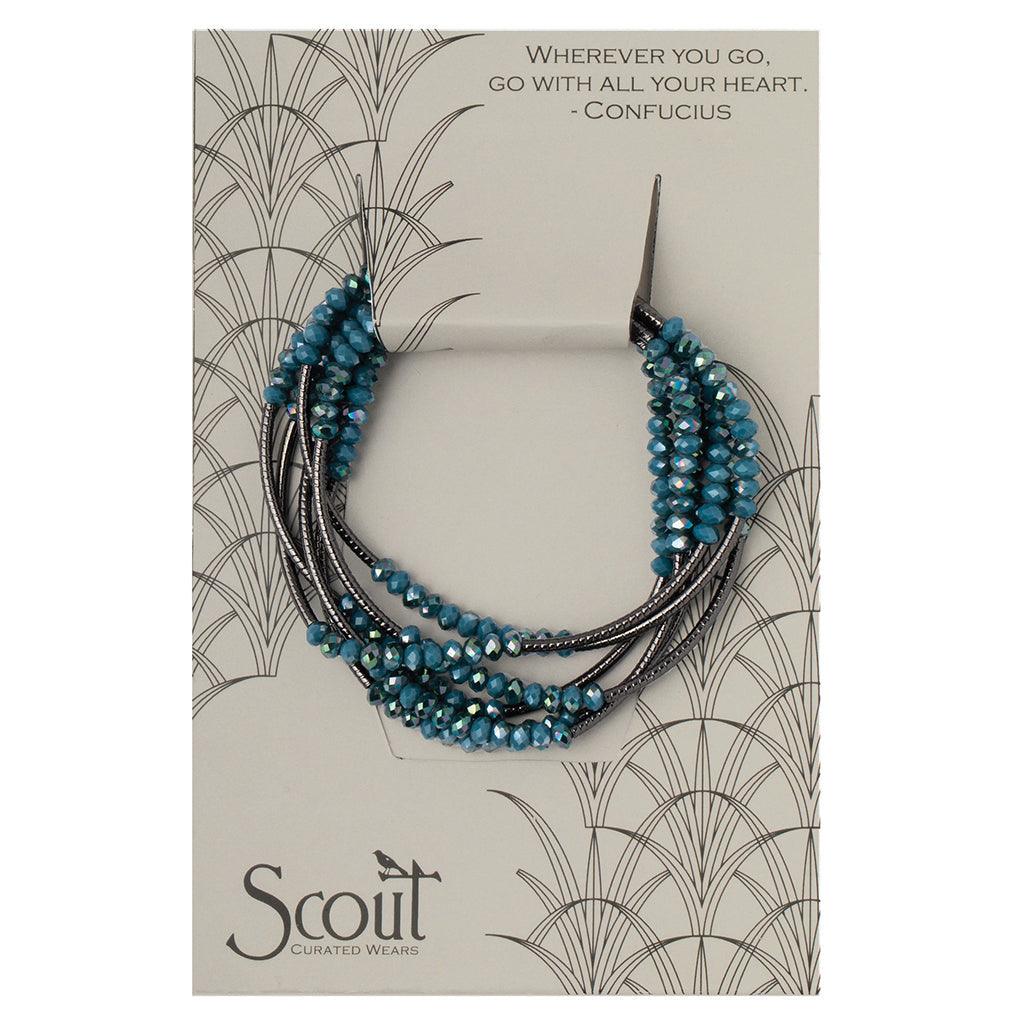 Scout Wrap Bracelet - Tru Blue