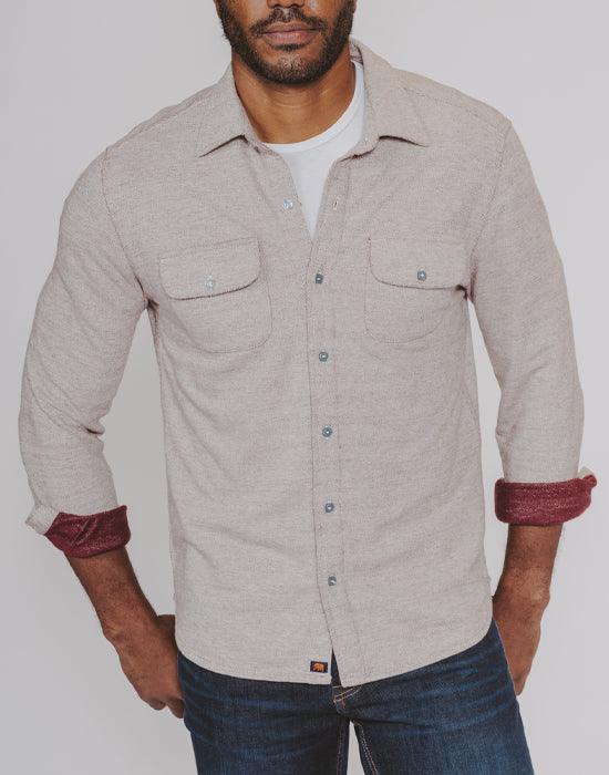 Textured Shirt - Tru Blue