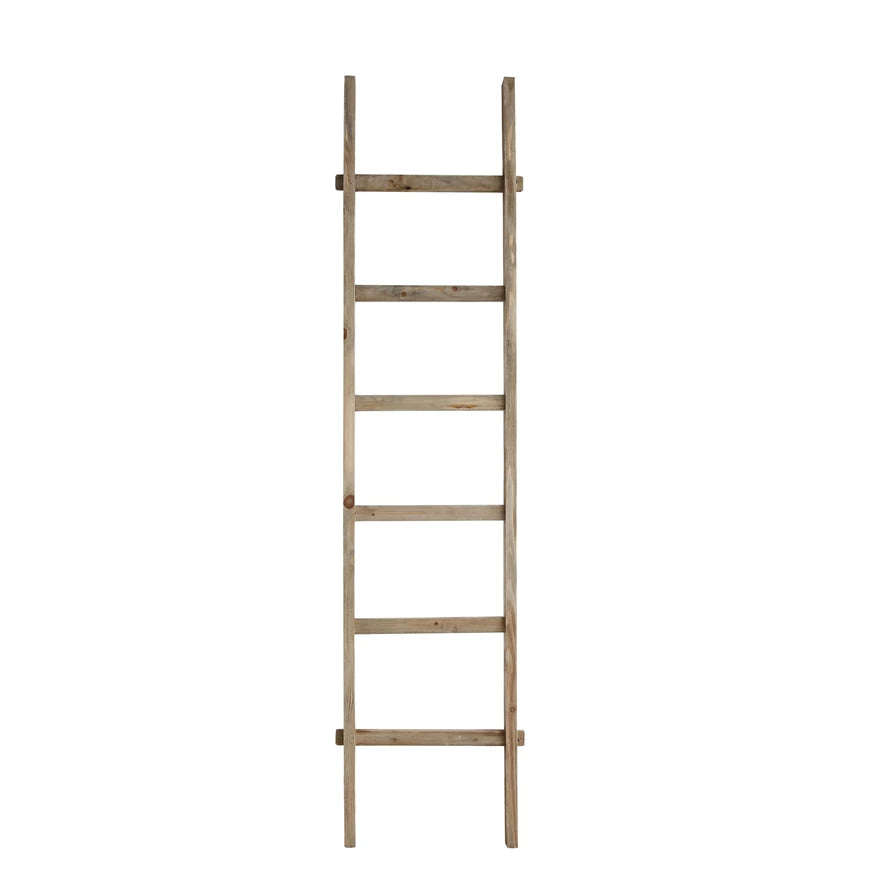 Decorative Wood Ladder - Tru Blue